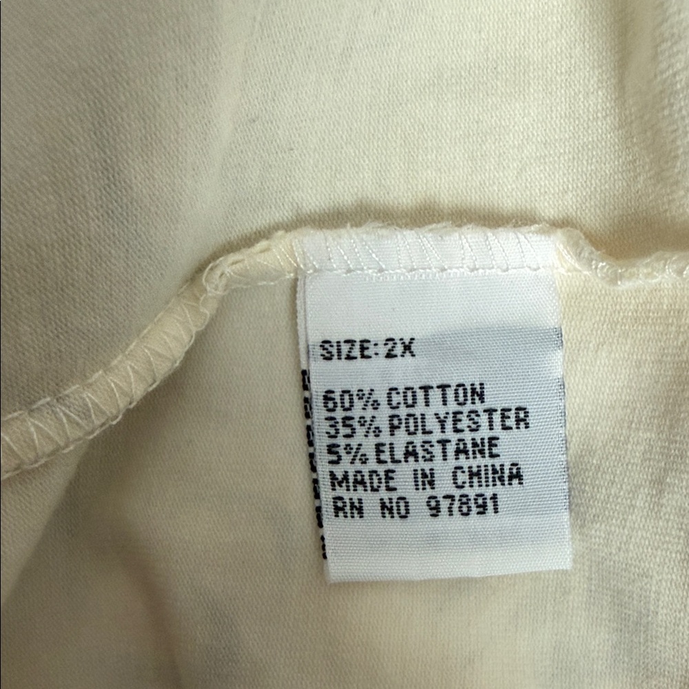 Cream Gold Women's Tee - Picture 5 of 6